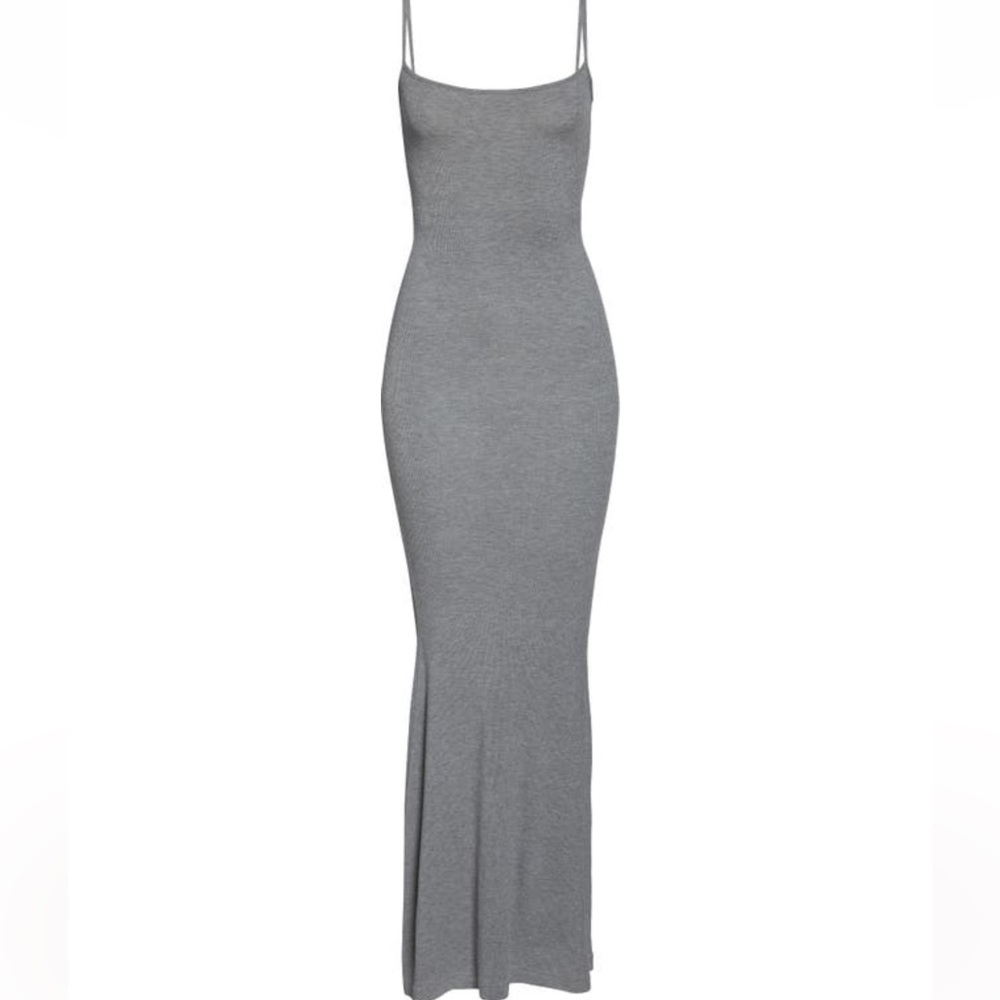 Skims soft lounge long slip dress